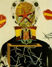 Haga click para ver la imagen ampliada 1971_11_figure with flag_ illustration for 'memories of surrealism' circa 1971.jpg